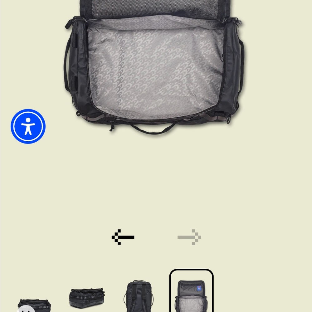 Baboon to the Moon, Go-Bag Mini Backpack, Black - Picture 3 of 11